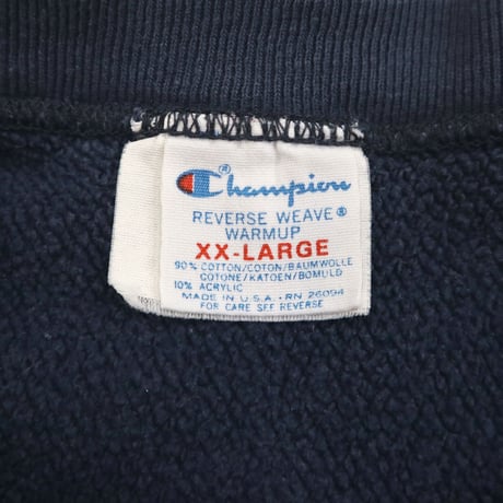 80's CHAMPION RW SWEAT "MICHIGAN" Navy XXLサイズ USA製