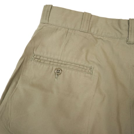 70's US AIR FORCE "Cotton/Poly" Trousers Chino Pants 32×31