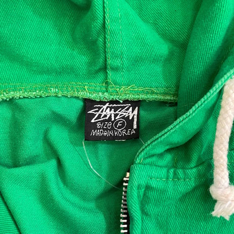 90s～ OLD STUSSY "IRIE ROOTS" Full Zip Jacket