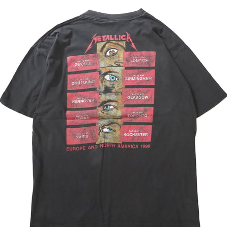 90’s BROCKUM METALLICA "pushead" 両面 プリント Tシャツ XLサイズ USA製