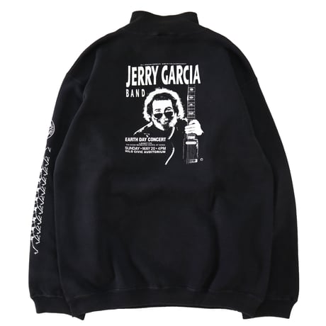 90's JERRY GARCIA BAND 両面&袖 プリント スウェット Black Mサイズ USA製
