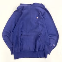 90's CHAMPION RW SWEAT PARKA Solid Purple XLサイズ USA製
