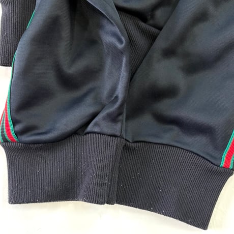 80's Adidas "RUN DMC" Back Trefoil Track Jersey Top Lサイズ USA製