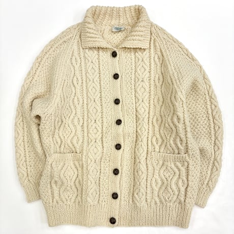 フィッシャーマンニット フィッシャーマンセーター ナチュラル シェットランド Fisher Man