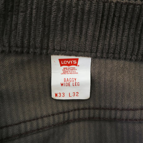 90’s Levi's L2 太畝 コーデュロイ パンツ USA製