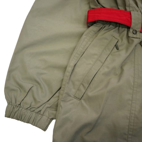 "Women's Size" 80's～ MONCLER "All in One" Nylon Ski Wear Jacket