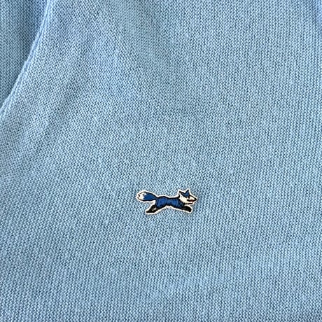 80's JC PENNY "The FOX Sweater" Acrylic Cardigan Mサイズ USA製