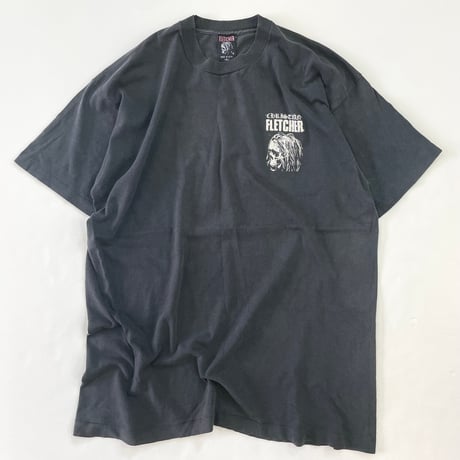 "Rare" 90's Christian Fletcher 両面 プリント Tシャツ XLサイズ USA製