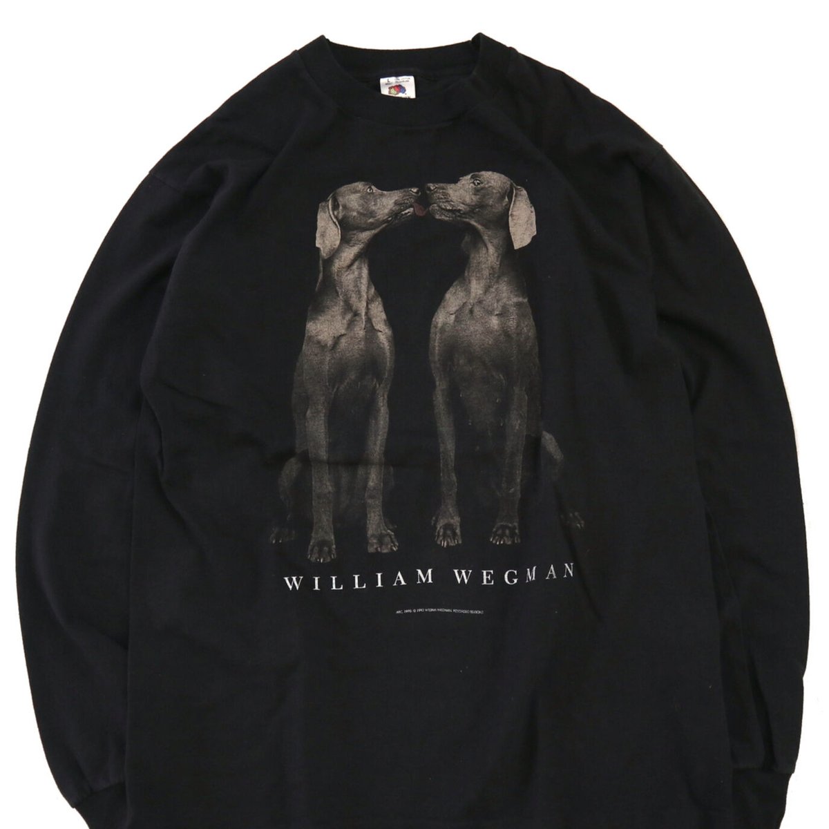 williamwegman ウィリアムウェグマン 90s  tシャツ