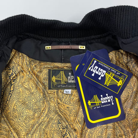 "Restock" "New" Derby of San Francisco 300 Jacket "Classic Black"