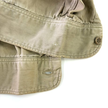 "Big Size" 60's Lee "マチ付き" Chetopa Work Shirt 17 Medium USA製