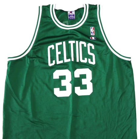 NOS 80's～90's CHAMPION "Larry Bird 33" メッシュ タンクトップ 48サイズ