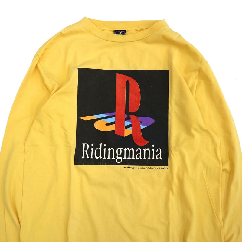 2000年 Ridingmania スタバ パロディ Tシャツ ビンテージ
