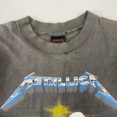 "Super Black Fade" 80’s Metallica "Metal Up Your Ass" "両面" Tシャツ Lサイズ USA製