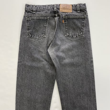 90's Levi's 505 "先染め" Black Denim Pants W33 USA製