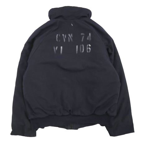 "Rare Size" 00's US NAVY "Stencil" Shipboard Jacket XLサイズ