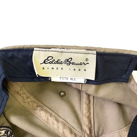90's Eddie Bauer Cotton 5-panel Cap USA製
