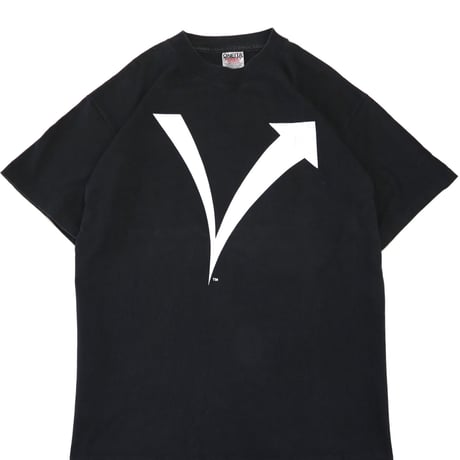80's～90's ONEITA "metricom.com" 両面 プリント Tシャツ Black Lサイズ
