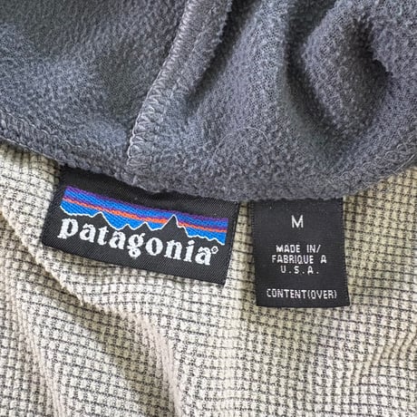 00's Patagonia "Rhythm" Fleece/Waffle Parka Mサイズ USA製