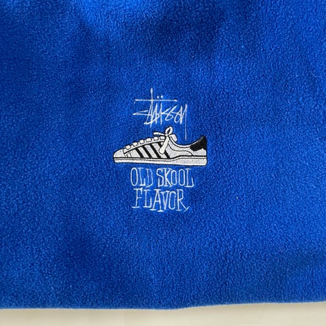 "Rare" 90s OLD STUSSY "Old Skool" Fleece Parka USA製