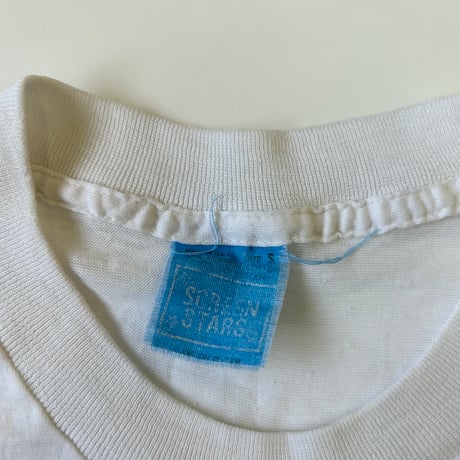 80's Screen Stars "Radio City Music Hall" "Water Print" Tシャツ USA製 (fits ～XS)