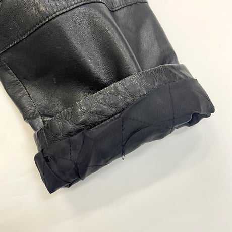 90's～ JUN MEN Sheep Leather Half Coat