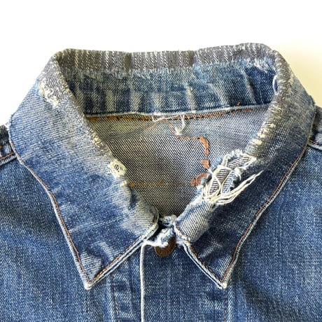 "boro" ～70's Levi's "71205" "Big E" Denim Trucker Jacket (fits 40)
