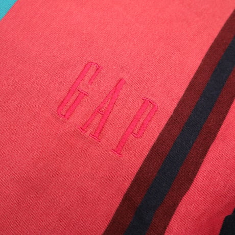 90's OLD GAP Multi Strip Tops Lサイズ