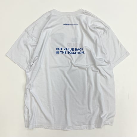 00's unknown "Casio" 両面 プリント Tシャツ