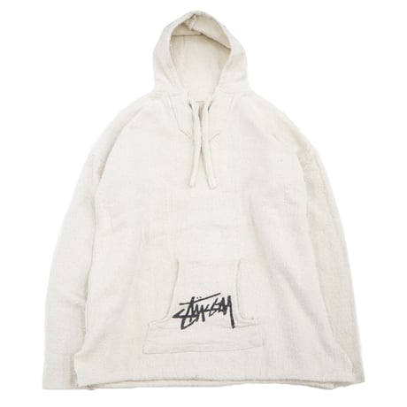 90's～ OLD STUSSY "One World One Love" Baja Mexican Parka XLサイズ
