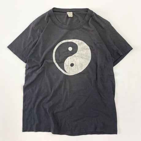 80's～90's Shirt Tex "Yin Yang" プリント Tシャツ XLサイズ USA製