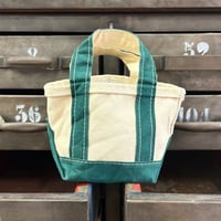 "Rare" "Mini" ～90's L.L. Bean "1色タグ" BOAT AND TOTE Canvas Bag