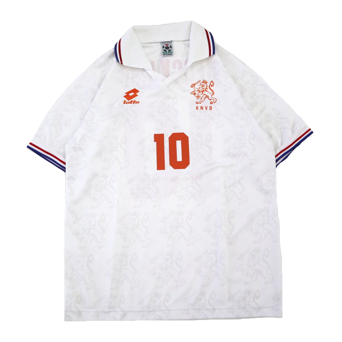 90's Lotto "Oranje" "Dennis Bergkamp" Game Shir...