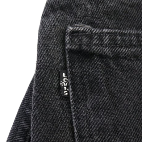 90's Levi's 550 "Super Black" Denim Pants 36×30 USA製
