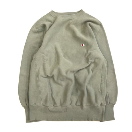 "Rare Color" 90's CHAMPION RW SWEAT Solid Sage Lサイズ USA製