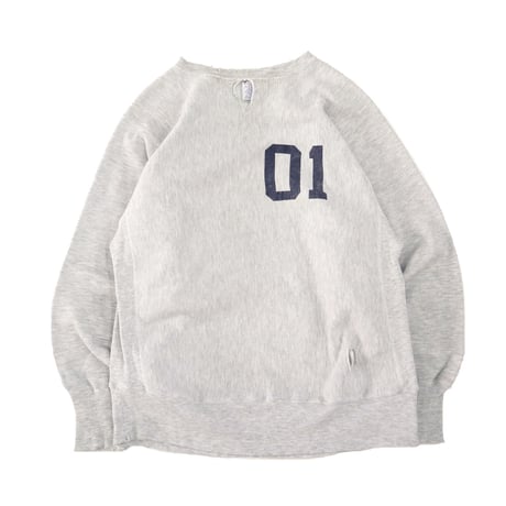 90's～ CHAMPION RW SWEAT "01" 両面 プリント Lサイズ MEXICO製