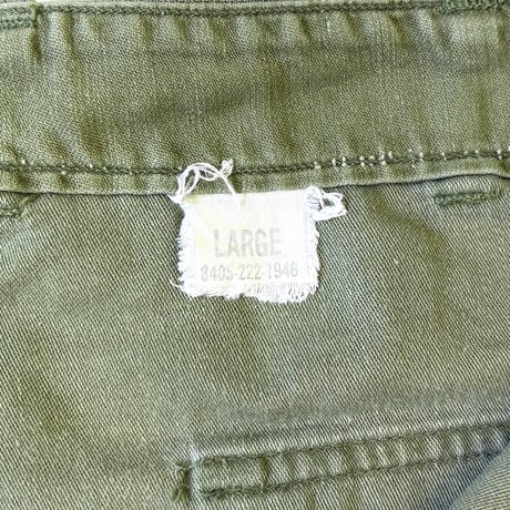 60's US ARMY "Side Adjuster" "Baker Pants" Utility Trousers Large