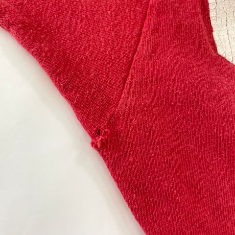 80's CHAMPION "WISCONSIN 84" "両面" Football Tee Lサイズ USA製