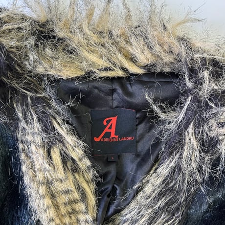 Adrienne landau faux fur Jacket Lサイズ