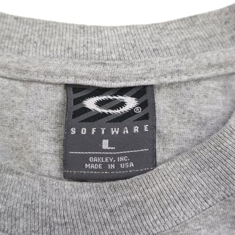 90's～00's Oakley "Mechanic Emblem" 両面 プリント Tシャツ Lサイズ USA製