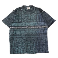 "boro" 80's VANS "OFF THE WALL" 総柄 プリント Tシャツ Lサイズ USA製