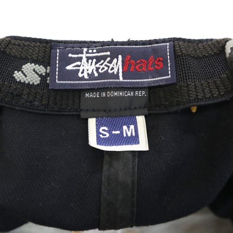 90's OLD STUSSY "SS Logo" 6-Panel Cap