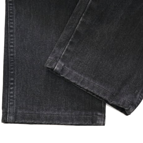 90's LANDS' END Black Denim Pants W32 USA製