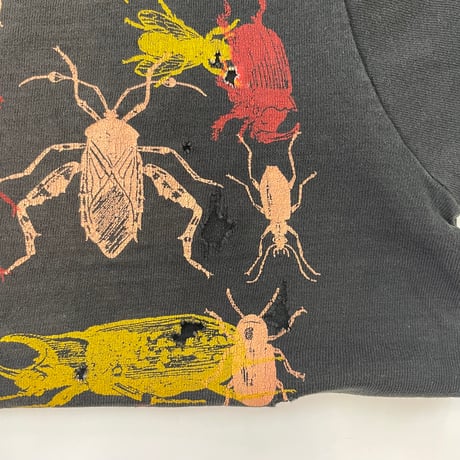 "boro" 80's Fruit of the loom "insect" "両面" Tシャツ Lサイズ USA製