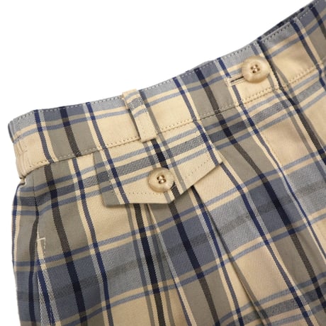 "Women's" ～90's DAKS LONDON 2tuck Check Culottes