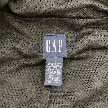 ～00's OLD GAP Full Zip Nylon Jacket Mサイズ