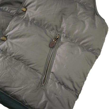 90's Ralph Lauren "リバーシブル" ナイロン ダウンベスト XLサイズ
