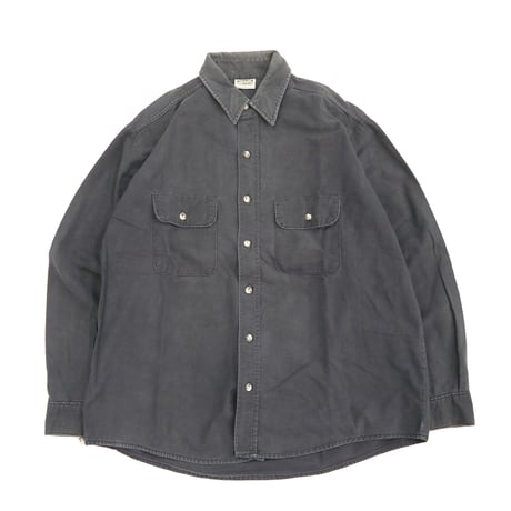 "Black Fade" 90's～ FIVE BROTHER Chamois Cloth Shirt Lサイズ