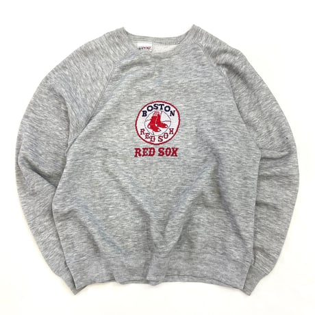 90's BW "Boston Red Sox" Embroidery Logo Sweat XLサイズ USA製