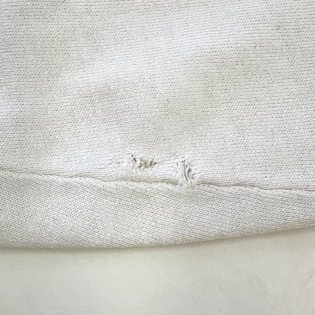 "Big Size" 60's unknown "America Flag Flower" Water Print Sweat